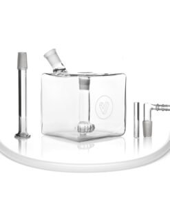 POTV Cloud Cube Glass Bubbler