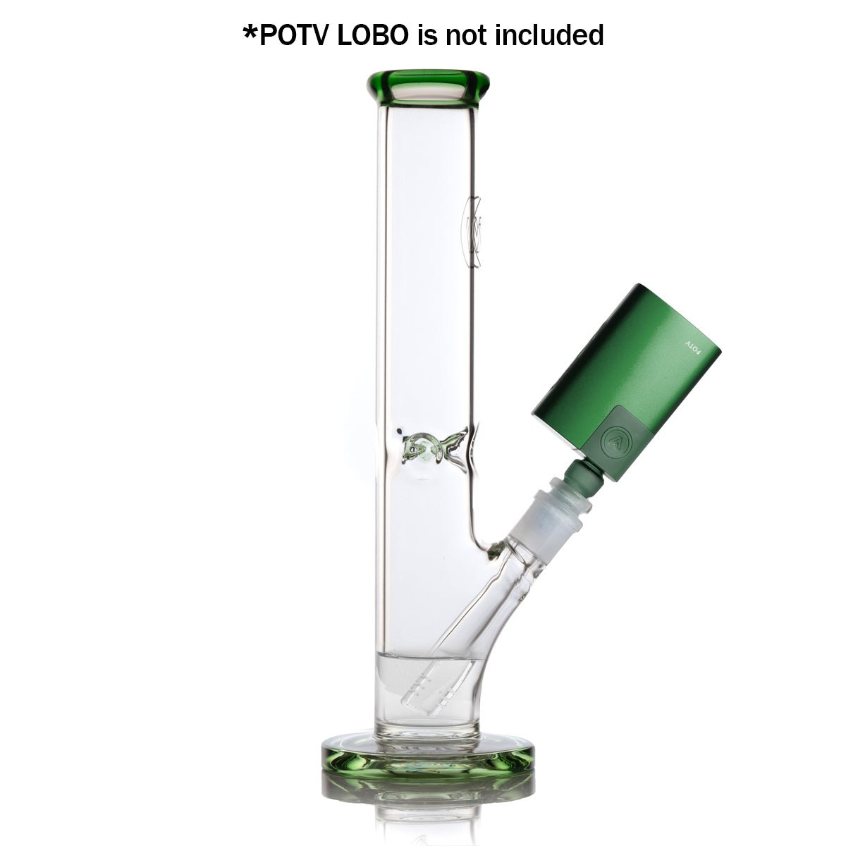 POTV Straight Tube Glass Bubbler - Image 31